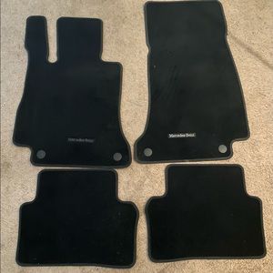 Mercedes floor mats